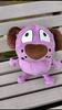 Peluche Melanzana Coraggiosa Cane Melanzana Viola Bambola di Pezza Personaggio Cartone Animato Carino Peluche Morbido Ornamento per la Casa Regalo di Compleanno Per Bambino e Amico