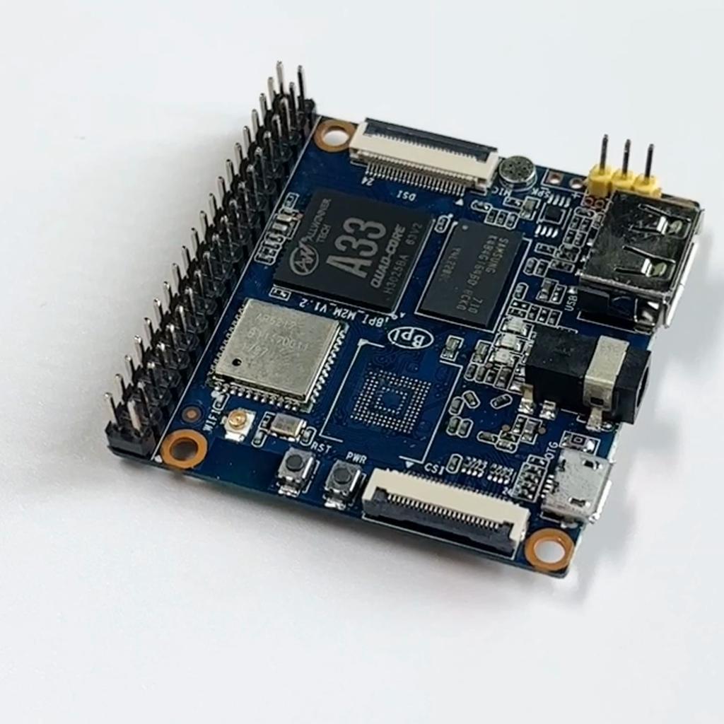 Banana Pi BPI-M2M Allwinner A33 Quad Core 512MB DDR3 8G eMMC Med WiFi BT4.0 Kjør Android 6.0 Linux Ubuntu Tina Single Board