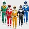 Costume Power Rangers Kids Adult Cosplay Fancy Dress Party Jumpsuit Superhero