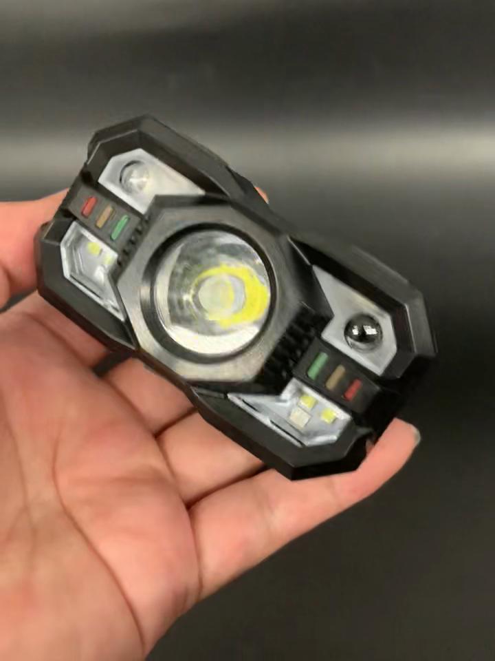 800mAh Adjustable LED Flashlight Headlamp Rechargeable Super Bright Head Torch Camping Fishing Cycling Hiking Motion Sensor Headlights