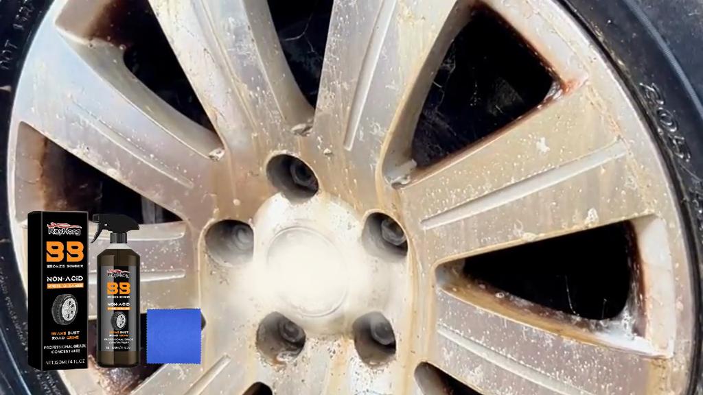 RAYHONG Car Wheel Cleaner Car Tire Retreading Rust Remover Rust Polishing Stain Remover Cleaner
