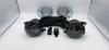 1 set Fog Lights Headlight For Ford Focus 3 2012 2013 2014 Fog Lamp Cover Grill Bezel Front Bumper Fog Light