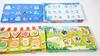 Wooden Block Puzzle With Farm Animal And Geometric Patterns For Infant Development