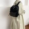 Large Capacity Travel Backpack Women Rivet Punk Backpack