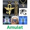 Ancient Egypt Egyptian Ankh Eternal Life Cross Eye Horus Key Life Pendant Necklace Amulet Talisman Protect Health Jewelry Rhinestone Charming