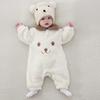 Roztomilé novorozenecké body Nové zimní podzimní dětské oblečení Kreslené dívčí dupačky Jarní měkká kojenecká kombinéza 0 -12 měsíců