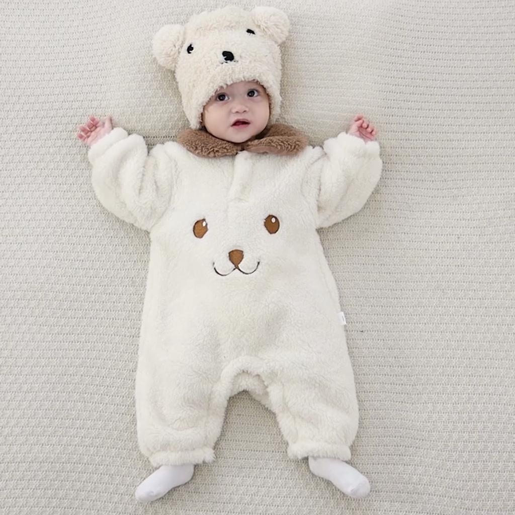 Roztomilé novorozenecké body Nové zimní podzimní dětské oblečení Kreslené dívčí dupačky Jarní měkká kojenecká kombinéza 0 -12 měsíců