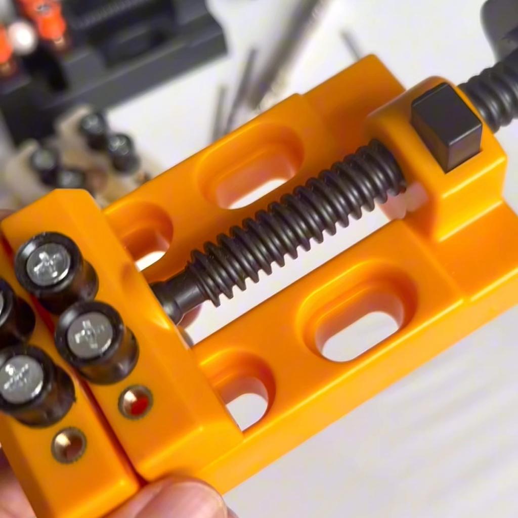 ABS Engineering Plastic Quick Eight Hole Pliers Aluminum Alloy Fried Dough Twists Drill