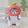 Plush Cat Toy With Fruit Costume For Kids And Collectors
