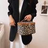 2026 New Leopard Print Cosmetic Bag Large Capacity Cosmetic Storage Bag Portable Toilet Bag