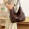 Women's PU Shoulder Bag Middle-aged Mother Bag Crossbody Bag Multifunctional Backpack