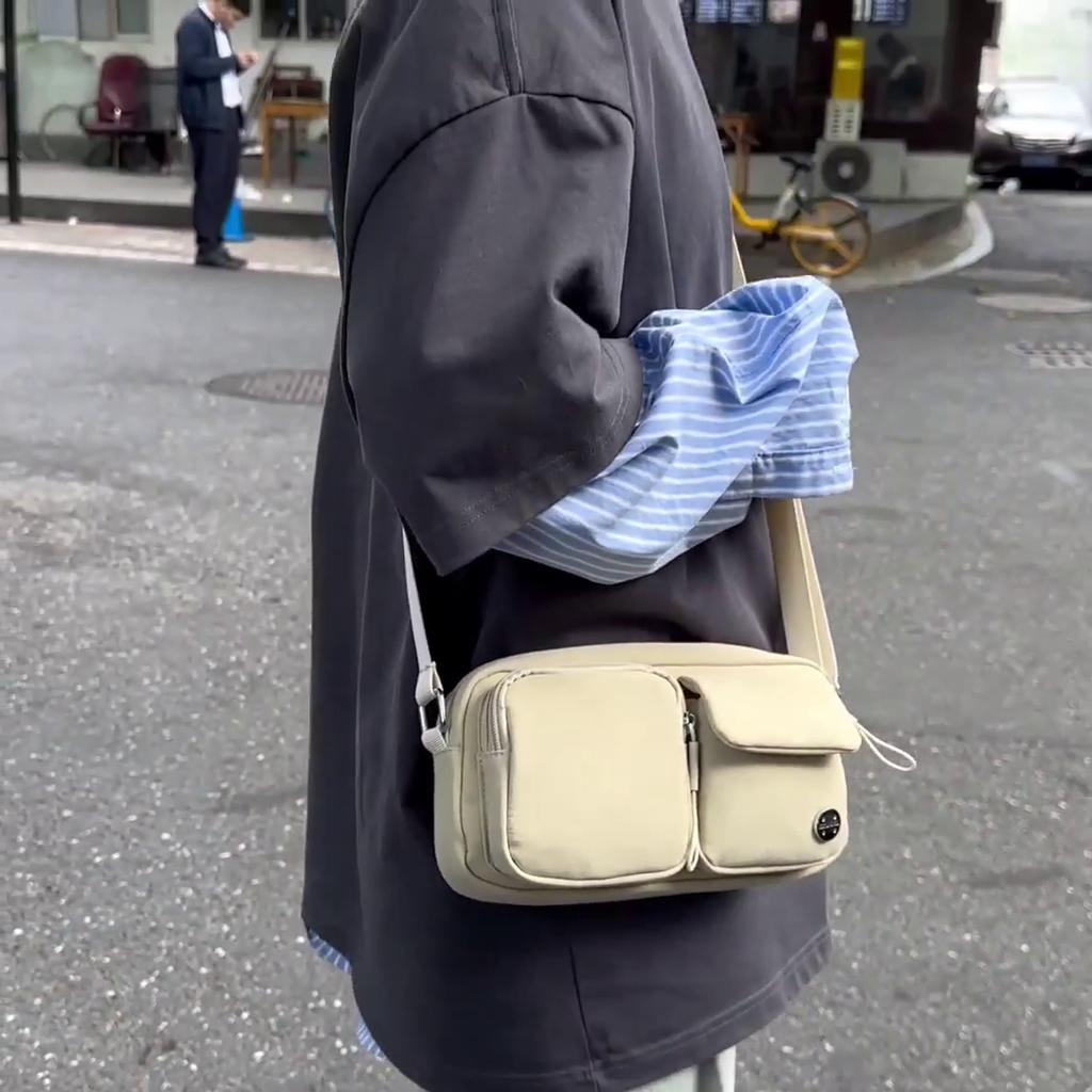 Voděodolná nylonová taška přes rameno, dámská taška, lehká crossbody taška