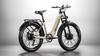 Shengmilo S700 Electric Bike, 2×1000W Dual Motor, 48V 17.5Ah Battery, 26'' Tires, Step-Through, Color Display, Hydraulic Brake