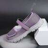 Ladies' Barefoot Walking Shoes, Velcro Adjustable Flat Shoes, Arthritis Edema Casual Shoes, Breathable and Convenient Slip In Sports Shoes
