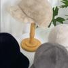 Adjustable Head Circumference Imitation Mink Environmentally Friendly Fur Baseball Cap, Women's Soft Top Duckbill Cap, Winter Thick