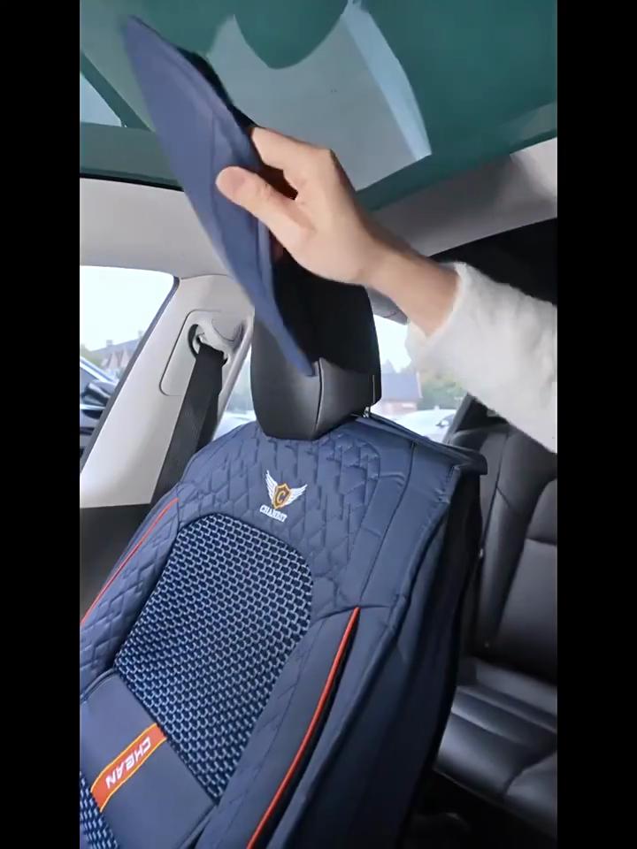 2025 Nový Luxusní Univerzální 5D PU Kůže Potah Předního Sedadla Autosedačka Podložka Vodotěsný Chránič Autosedačky Prodyšný