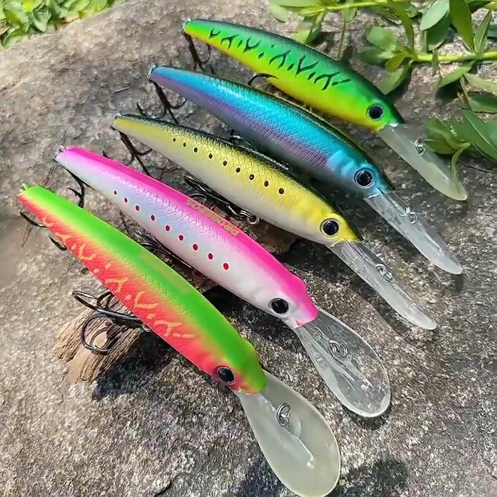 Sinking Sea Fishing Bionic Fake Lure 19cm 54g Boat Fishing Plastic Fake Bait