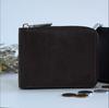 Baellerry European and American Style Men's Billfold Short RFID Wallet Fashion Zipper Coin Purse Pu Leather Card Holder
