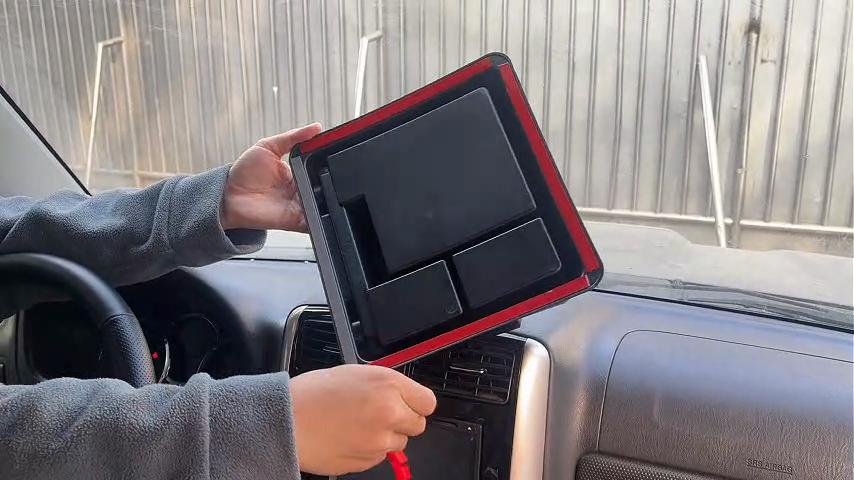 Caixa Organizadora Central de Armazenamento Contêiner Para Suzuki Jimny 2007-2017 Acessórios de Guardar Organizar