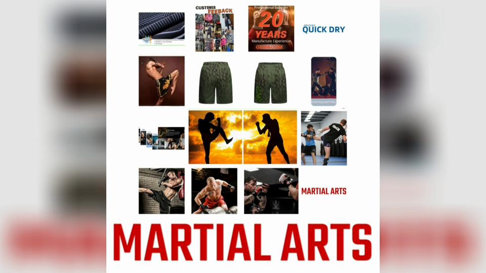 Camouflage MMA Muay Thai Kickboxing Boxing Shorts Sports Unisex Men Women Fitness Workout Quick Dry Print Elastic Waist Gym Fitness Training