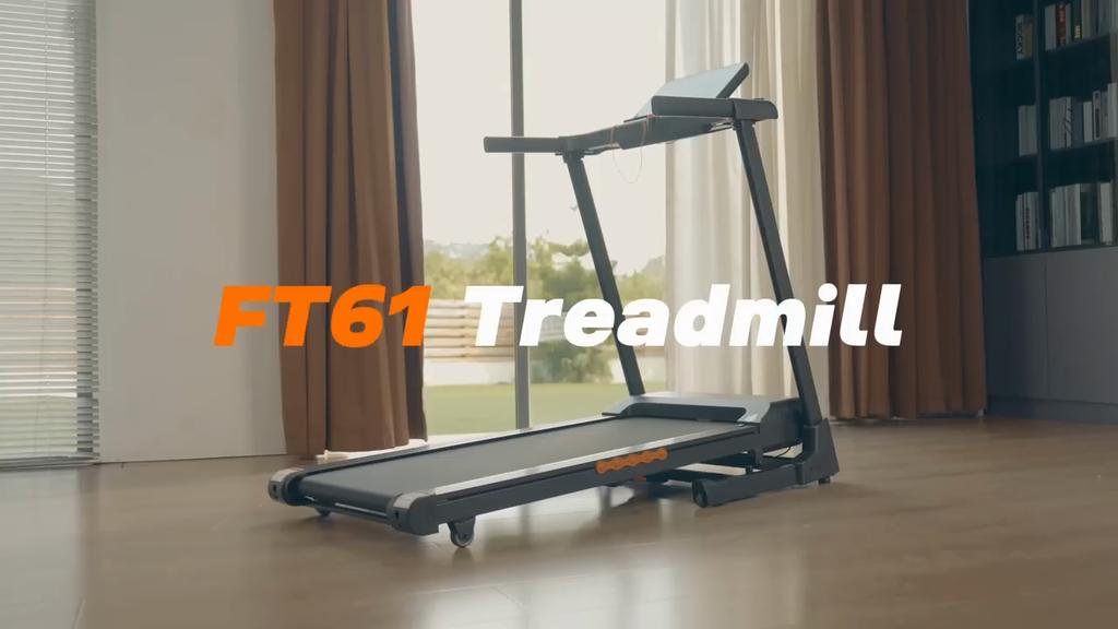 FORMILL FT61 Home Treadmill - 3.0HP Motor, 13.5 Km/h Speed, 135kg Capacity, LED Display for Home Fitness Training