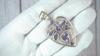 925 Silver Amethyst Pendant for Her