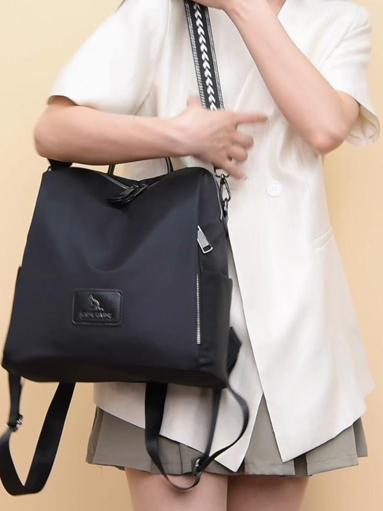 Nylon Women's Bag Outgoing Backpack Large Capacity Backpack