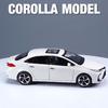 1:Toyota Corolla modellbil i 32 skala, tillbakadragbar leksaksbil i zinklegering med ljud och ljus för barn, pojkeflicka