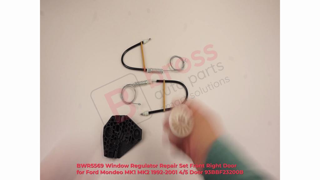 BWR5569 Window Regulator Repair Set Front Right Door for Ford Mondeo MK1 MK2 1992-2001 4/5 Door 93BBF23200B