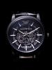 ABORNI Men's Watches Automatic Mechanical Watches Fashion Skeleton Wristwatch Luminous Waterproof Men's Watches