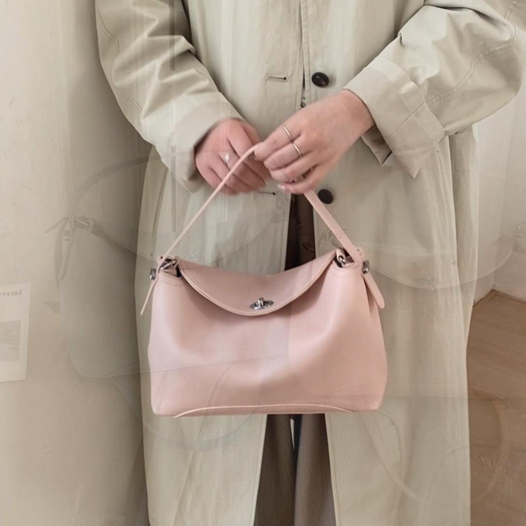 Faux Leather Shoulder Bag Solid Color Women Fashion Crossbody Bag