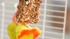 2 Pcs Natural Bird Treat Sticks - Nutritious Mixed Grains & Honey Snacks for Parakeets, Cockatiels, Lovebirds - Healthy Chewing & Foraging Cage Toy