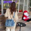 Denim Bag Women's Tote Bag Large Capacity Shoulder Crossbody Bag