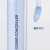 TFIT IDOL COVER CONCEALER 6.5g B01/B02/B20/B30/N03/N4.5/W01/W02, Rich Coverage, Creamy Texture, Natural Fit Finish, Korean Cosmetics, Korean Makeup