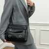 Vintage Shoulder Bag Solid Color Messenger Bag Soft Leather Mother Bag
