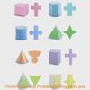 3d Geometry Math Model Kit For Middle School Cube And Rectangular Prism Unfolded Diagrams