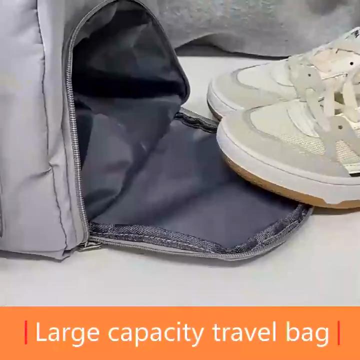 High Quality Large Capacity Travel Duffle Bag  Polyester  Adjustable Shoulder Strap, Multiple Pockets, Secure Zipper Closure  Travel, Sports, Gym