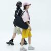 Women's Shoulder Bag Men's Crossbody Bag Solid Color Shopping Bag Large Capacity Travel Bag