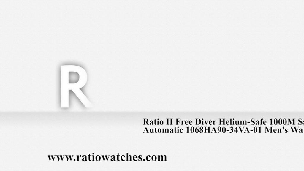 RATIO Ανδρικό ρολόι σειράς FreeDiver GMT Sapphire από ανοξείδωτο ατσάλι μπλε αυτόματο RTF053 200M