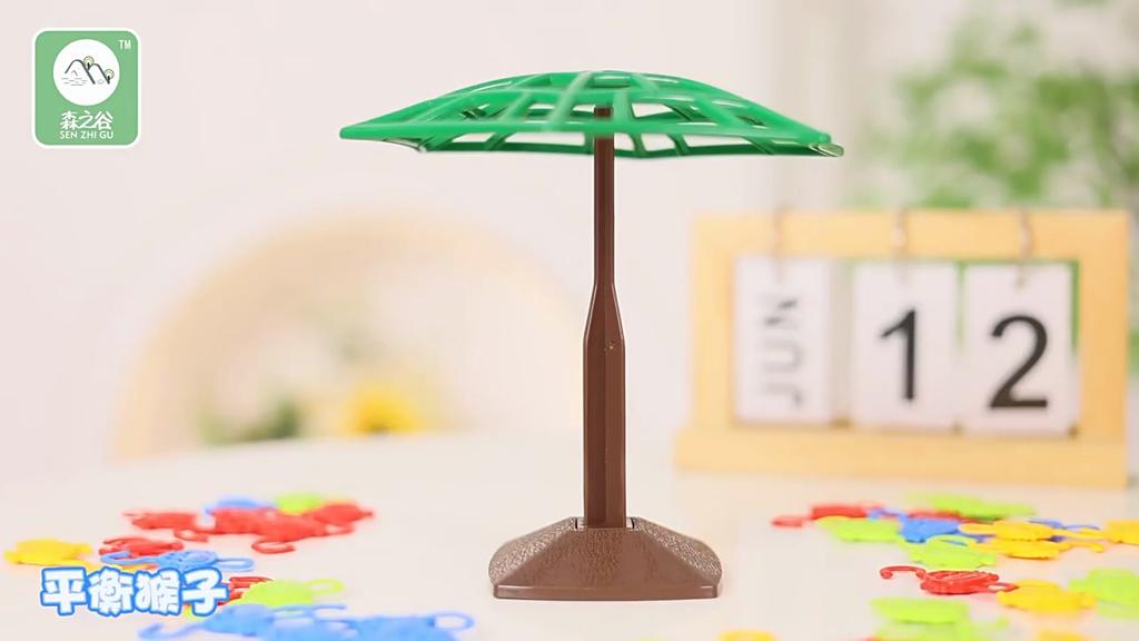 Interactive Hanging Monkey Kids Balance Toy Desktop Game Monkey Climbing Tree Toy Balance Game Toy Party Toy