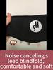 Cuffie antirumore universali con mascherina per dormire e sport invernali all'aperto - Velcro e velluto per uomo e donna