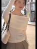 Autumn New Sexy One Shoulder Pullover Sweaters for Women Lapel Off Shoulder Long Sleeved Knitted Sweater Woman Elegant Casual Winter Knitwear 24861