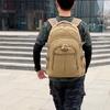 Podpora pasu Extra odolný 50l plátěný batoh Pánský velkokapacitní outdoorový batoh Odolný cestovní batoh