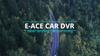 E-ACE A38 Dash Cam, a 2.5K Device Equipped with WiFi and GPS, Features a 1080P Rear Camera with Night Vision and Waterproof Capabilities.