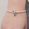 WOSTU 925 Sterling Silver Groteskní kočičí přívěsek na zavěšení korálků vhodný pro výrobu náramků a náramků pro ženy