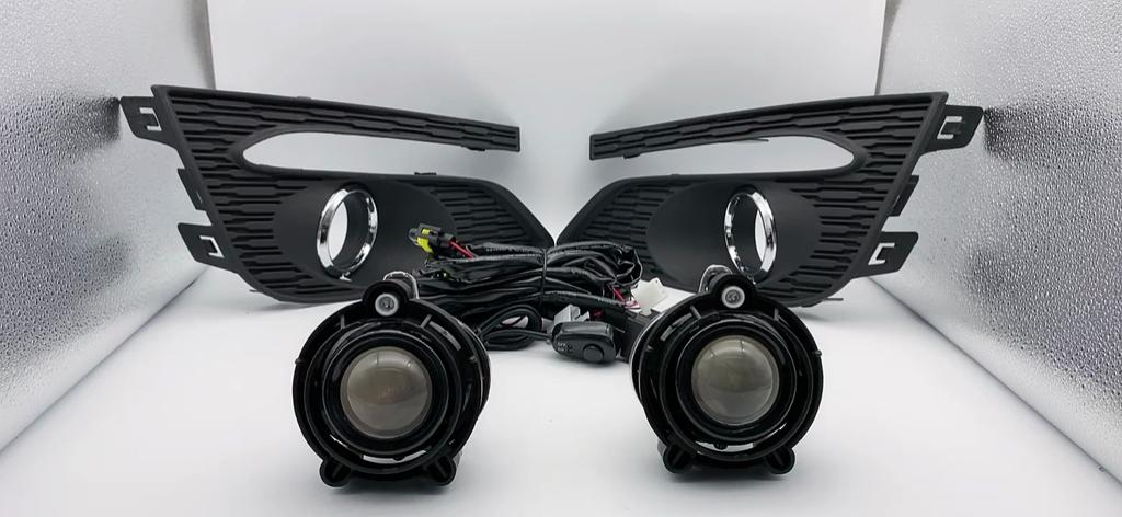 1 set Fog Lights Headlight for Chevrolet Cruze 2016 2017 2018 Fog Lamp Cover Grill Bezel Front Bumper Fog Light