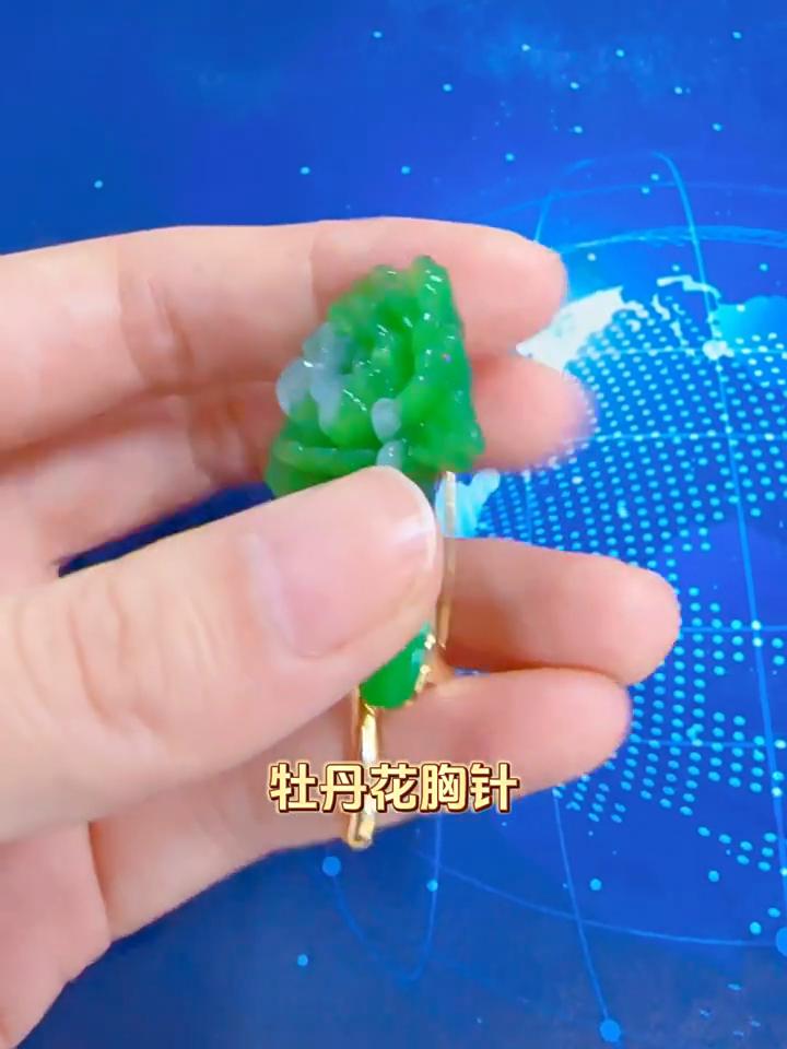 Broșă Trandafir Verde Eleganță Exquisită High-end Accesorii Vestimentare de Modă Ac Temperament Sacou Corsaj