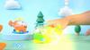 Childrens Light Up Flying Airplane Pull String Toy With Rotating Led For Education And Play
