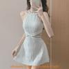 Elegant Swimsuit Women Tummy Control Polyester Waterproof Summer Beachwear For Vacation