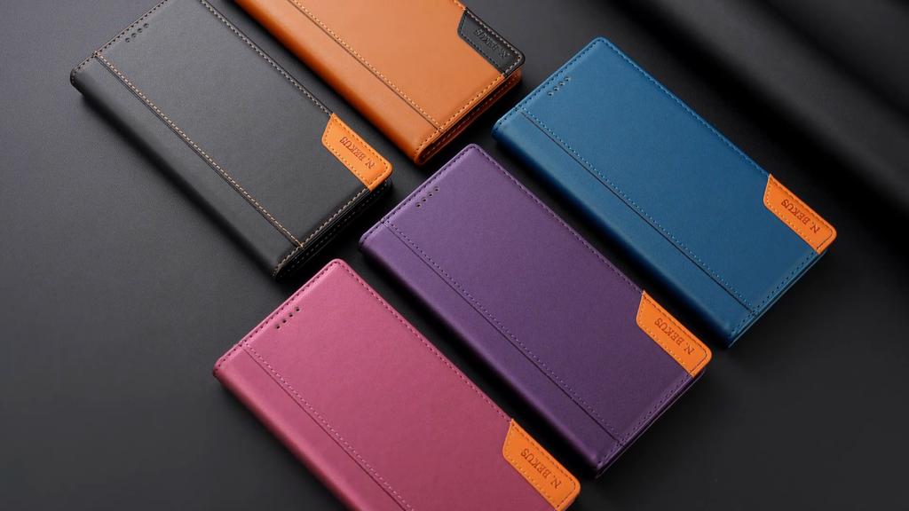 For Samsung Galaxy All Series. for Samsung S / A / M / Note series.Wallet Phone Case Multifunctional Stand RFID Protection Fashion Faux Leather